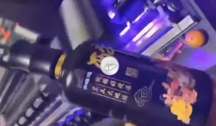 圓柱體打印視頻，酒瓶打印視頻